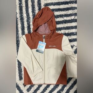 Columbia Kids Raincoat - Brown and Cream